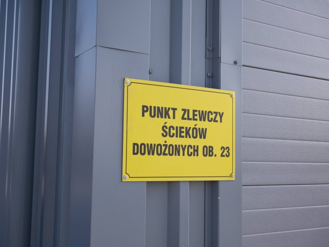 1.1 Punkt zlewny świeków dowożowych